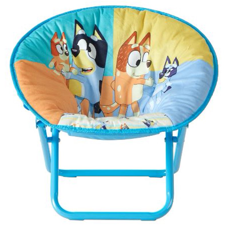 Round Foldable Saucer Chair for Kids - Multiple Colors