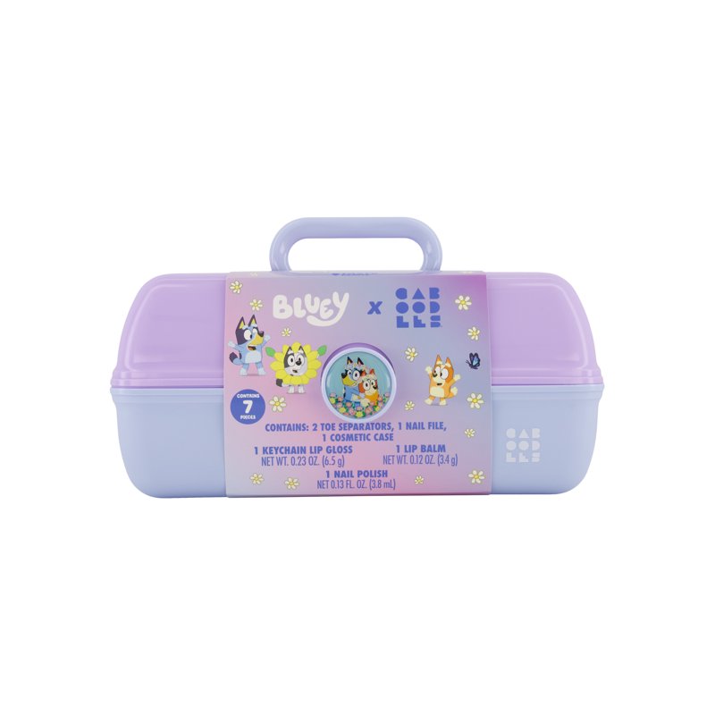 Bluey x Caboodles Multi-Piece Storage Set for Creative Kids