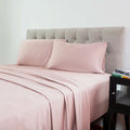 Full Blush Wine Bamboo Sheet Set - Soft & Silky 4-Piece, 300 TC Sateen