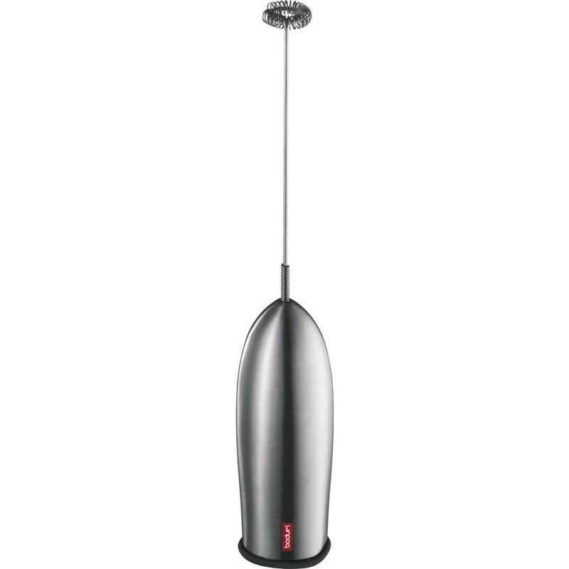 Handheld Milk Frother - Battery Operated Stainless Steel