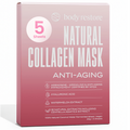 Collagen Face Mask Set with Fermented Coconut Water - 5 Pack