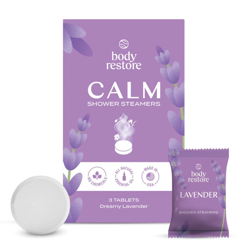 Lavender Aromatherapy Shower Steamers - 3 Count for Relaxation