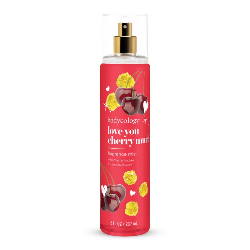 Love You Cherry Much Fragrance Body Mist - Fruity & Floral Scent, 8 fl oz