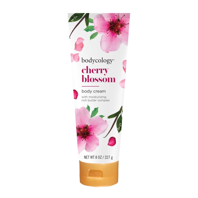 Cherry Blossom Moisturizing Body Cream with Shea Butter & Jojoba Oil, 8 oz
