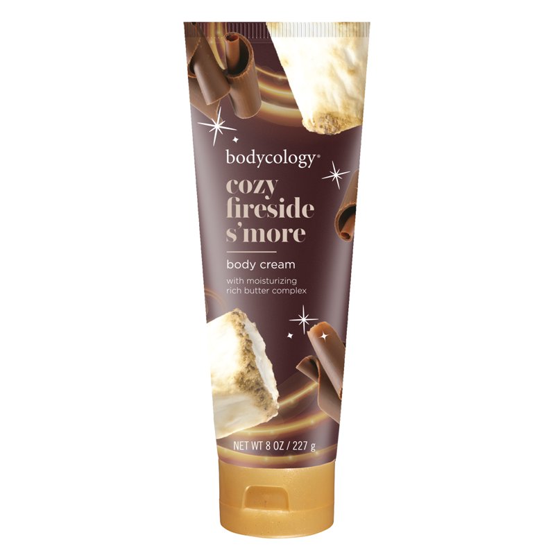 Cozy Fireside S'more Body Cream - 8 oz Moisturizing Shea Butter