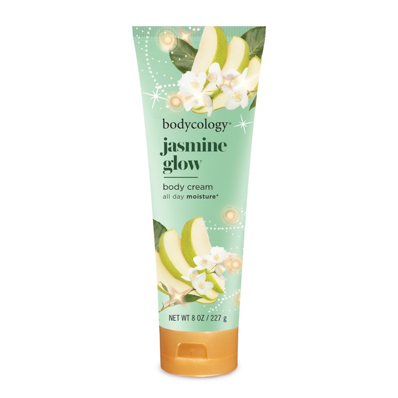 Jasmine Glow Shea Butter Body Cream - Moisturizing Floral Body Lotion, 8 oz