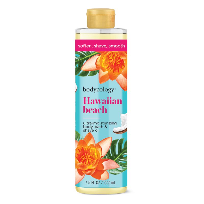 Hawaiian Beach Moisturizing Body, Bath & Shave Oil - 7.5 fl oz