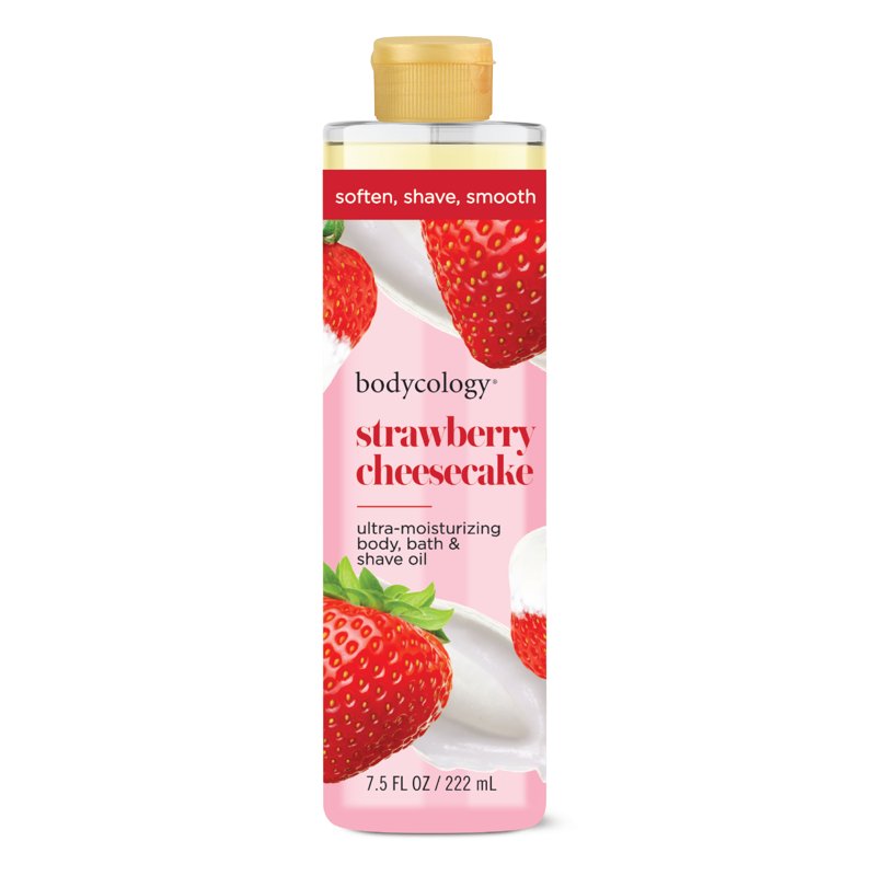 Strawberry Cheesecake Moisturizing Body, Bath & Shave Oil, 7.5 fl oz