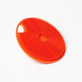 Antimicrobial Silicone Body Scrubber - Exfoliating Shower Brush - Orange