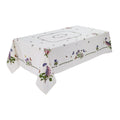 Ivory Tablecloth 60" x 120" Oblong - Botanic Garden Collection