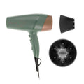 Ceramic Hair Dryer with 6 Heat Settings & Cool Shot - Green