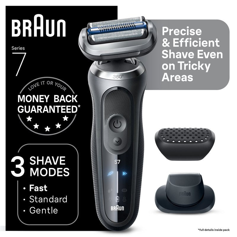 Braun Electric Razor Series 7 with 360 ContourFlex & Trimmer