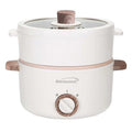 1.6-Qt. Multi-Function Electric Hot Pot Cooker with Steamer & Non-Stick Pot