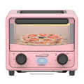 500-Watt Mini Toaster Oven - Stainless Steel - Pink