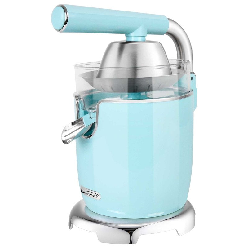 200W Electric Citrus Juicer with Stainless Steel Lever - Blue