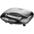 Nonstick Compact Dual Sandwich Maker - Black