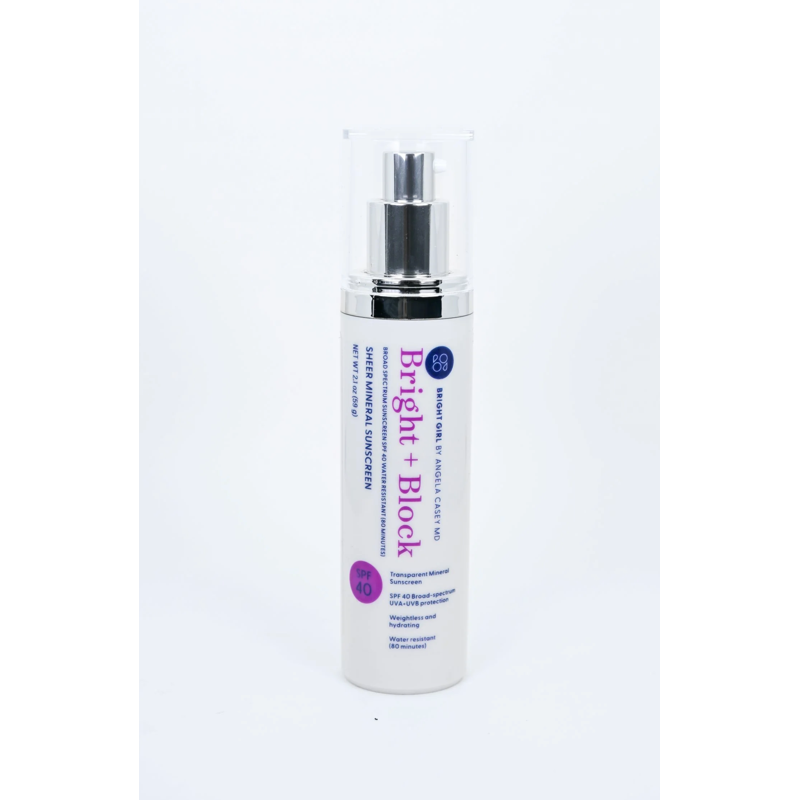 Sheer SPF 40 Mineral Facial Sunscreen for Teen Skin - 2.1 oz