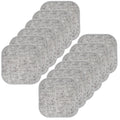 Memory Foam Chair Pad Cushions 16 x 16 - 12 Pack Blue-Black
