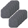 Memory Foam No Slip Back Chair Pad Cushion 12-Pack - Multi-Blue