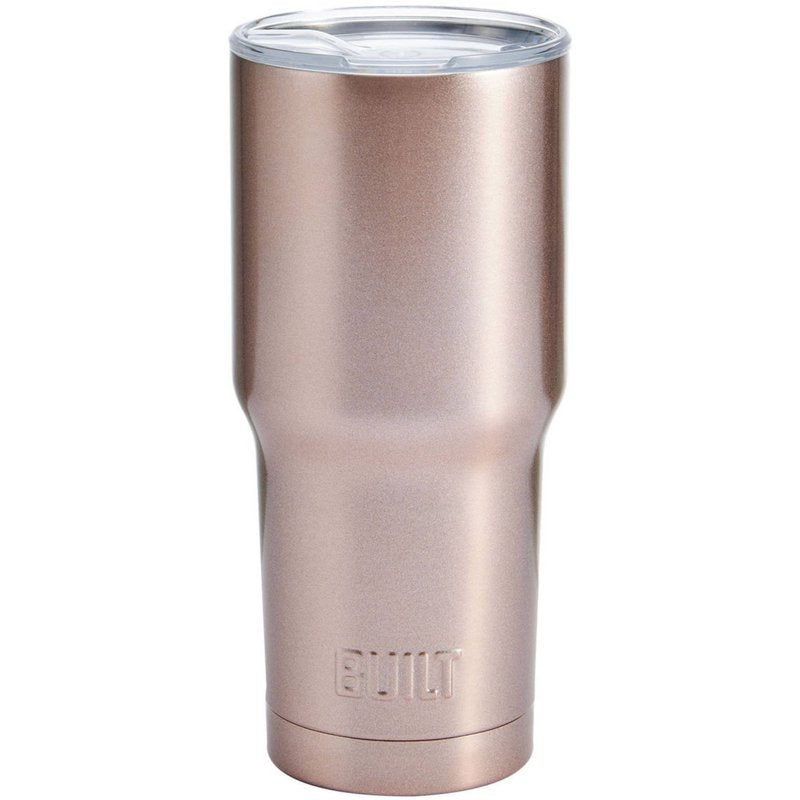 30 oz Double-Wall Stainless Steel Tumbler - Satin Rose Gold