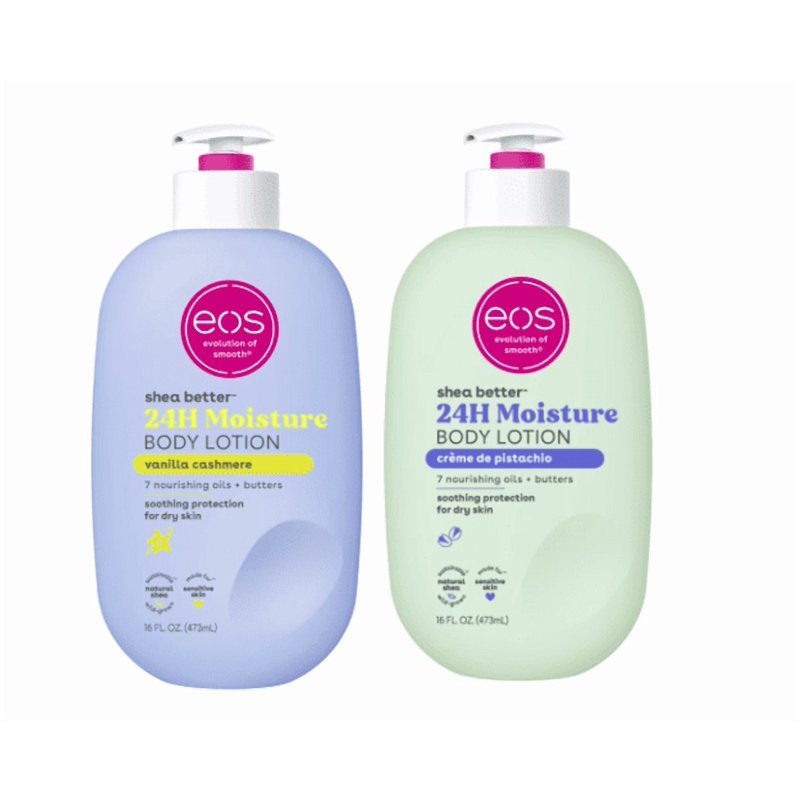 Shea Butter Body Lotion Bundle - Vanilla Cashmere & Creme de Pistachio