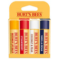 Moisturizing Lip Balm Variety Pack - 4 Natural Flavors, Tint-Free Set