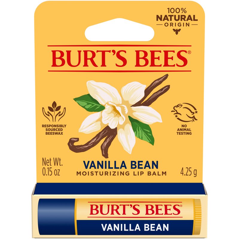 Natural Moisturizing Lip Balm - Vanilla Bean