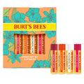 Natural Beeswax Lip Balm Gift Set - 4-Pack Moisturizing Flavored Balms