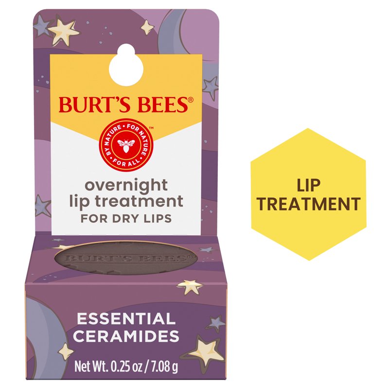 Overnight Lip Treatment for Dry Lips - Natural Ceramide Lip Therapy