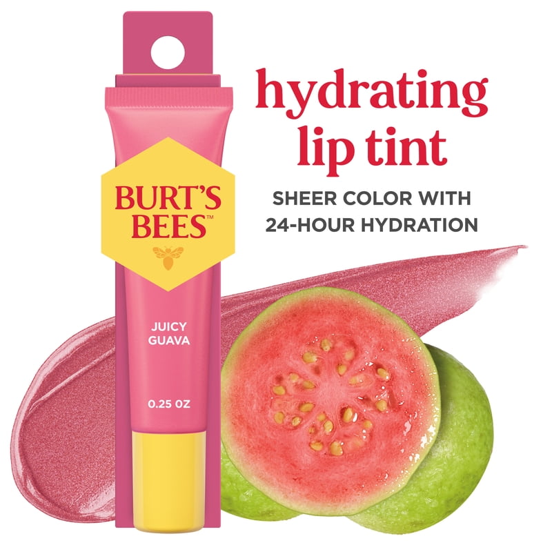 Hydrating Tinted Lip Balm - Natural Moisturizing Squeeze Tube