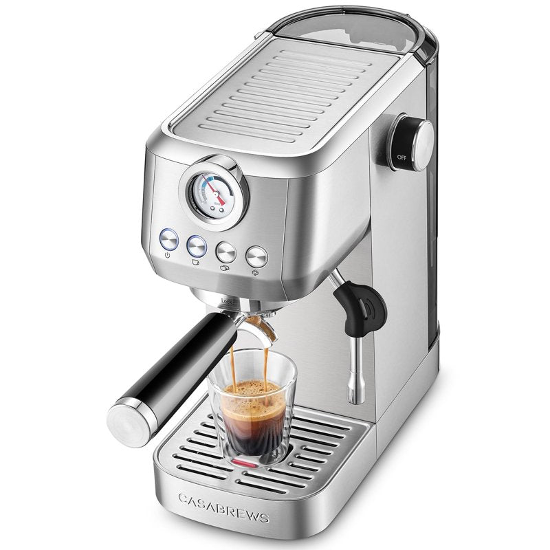 Semi-Automatic Espresso Machine with 58mm Portafilter & PID Control