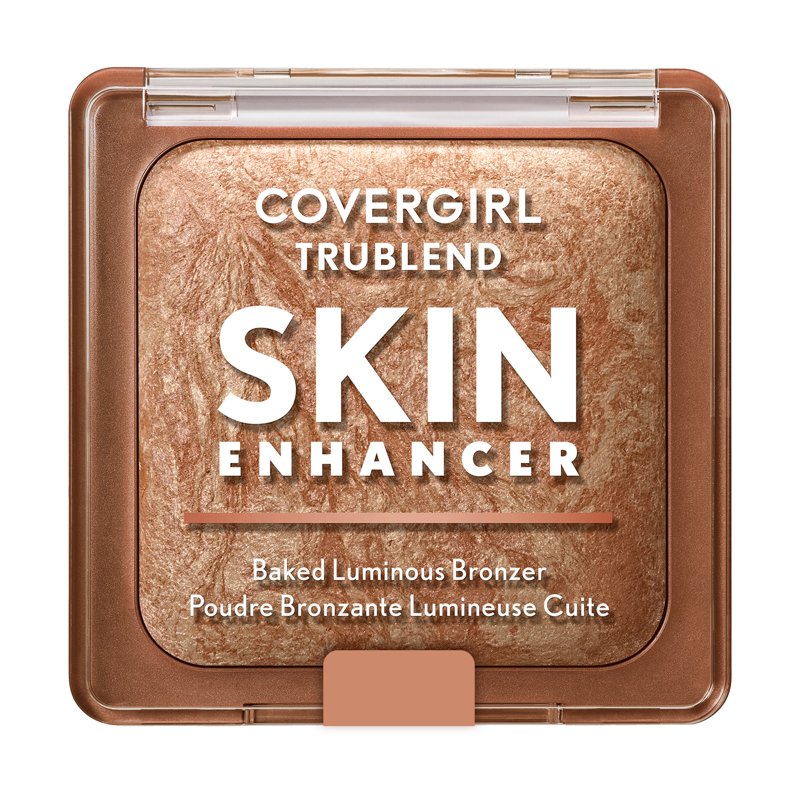 Luminous Baked Bronzer Powder with Hyaluronic Acid for Radiant Skin