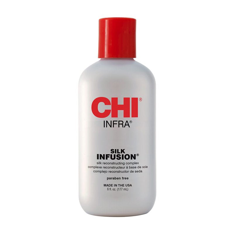 Silk Infusion Leave-In Hair Treatment, Anti-Frizz Serum & Heat Protectant 6 oz