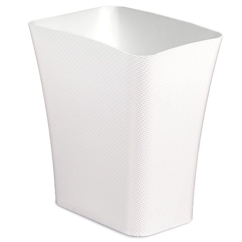 3.1 Gallon Anti-Microbial Bathroom Trash Can - White