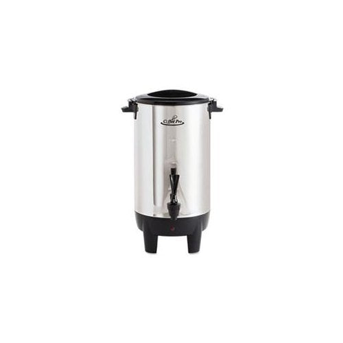 30-Cup Stainless Steel Percolating Coffee Urn for Home & Office