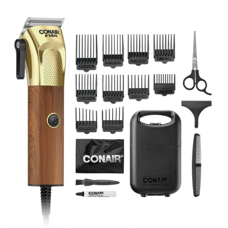 Home Hair Cutting Kit - 19 Piece with Stainless Steel Blades