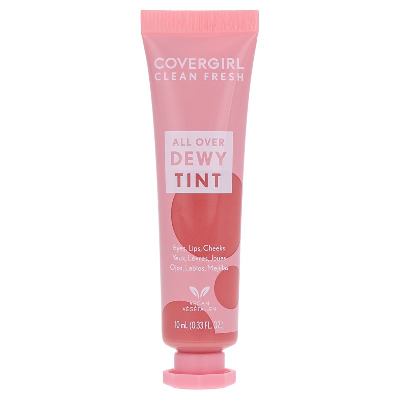 3-in-1 Dewy Tint for Eyes, Lips, and Cheeks - Vegan Gel-Cream Formula