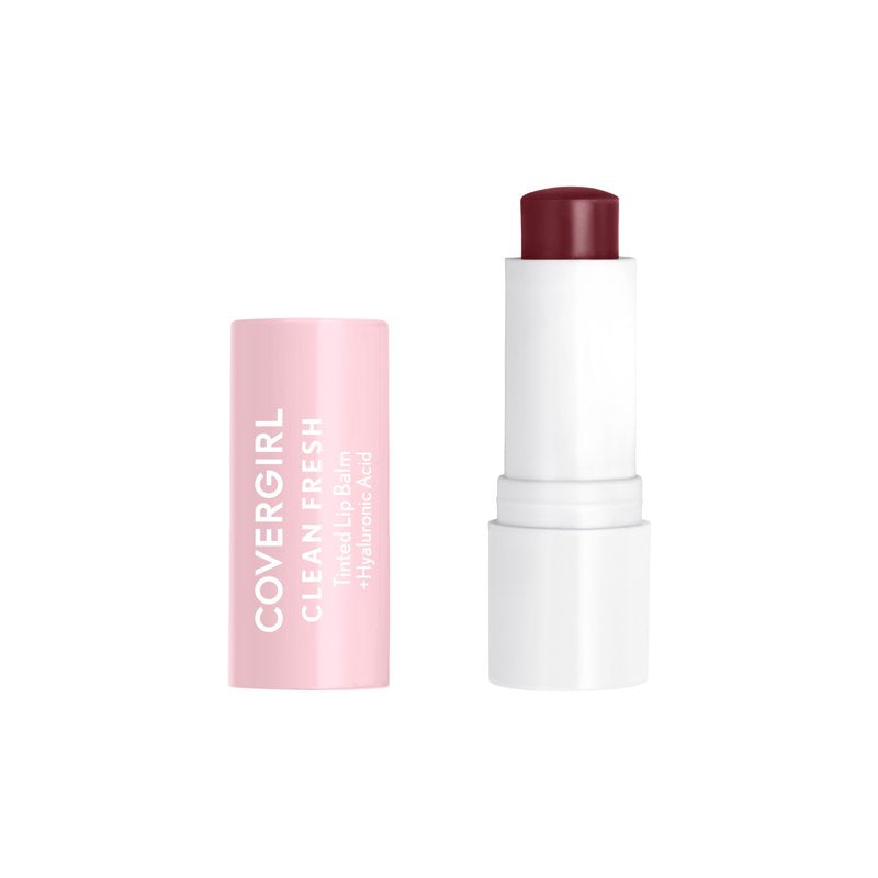 Clean Fresh Tinted Lip Balm with Hyaluronic Acid & Pomegranate Oil