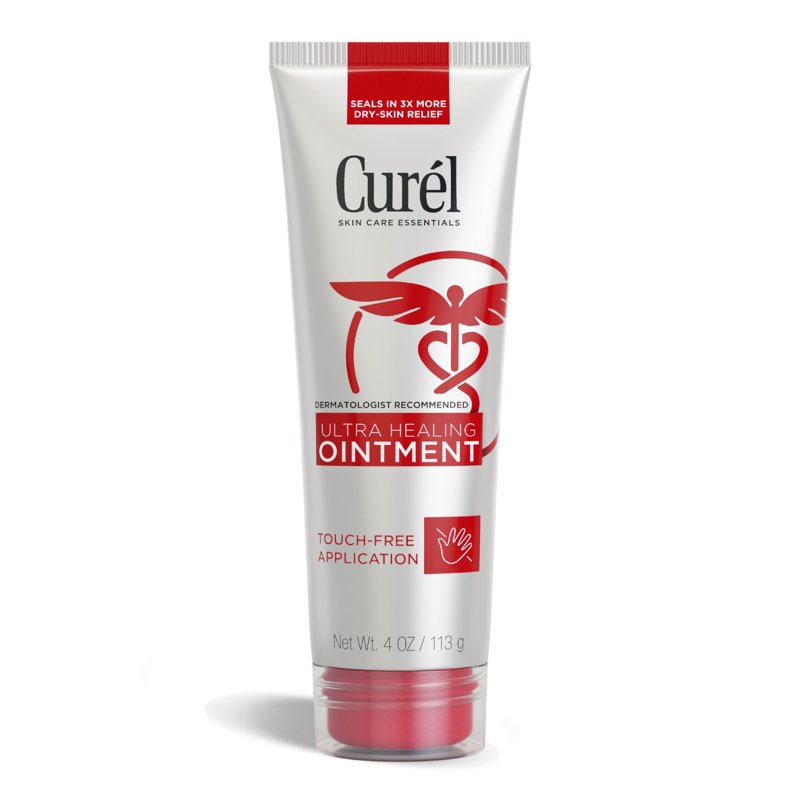 Curel Ultra Healing Ointment with Touch Free Applicator, Body and