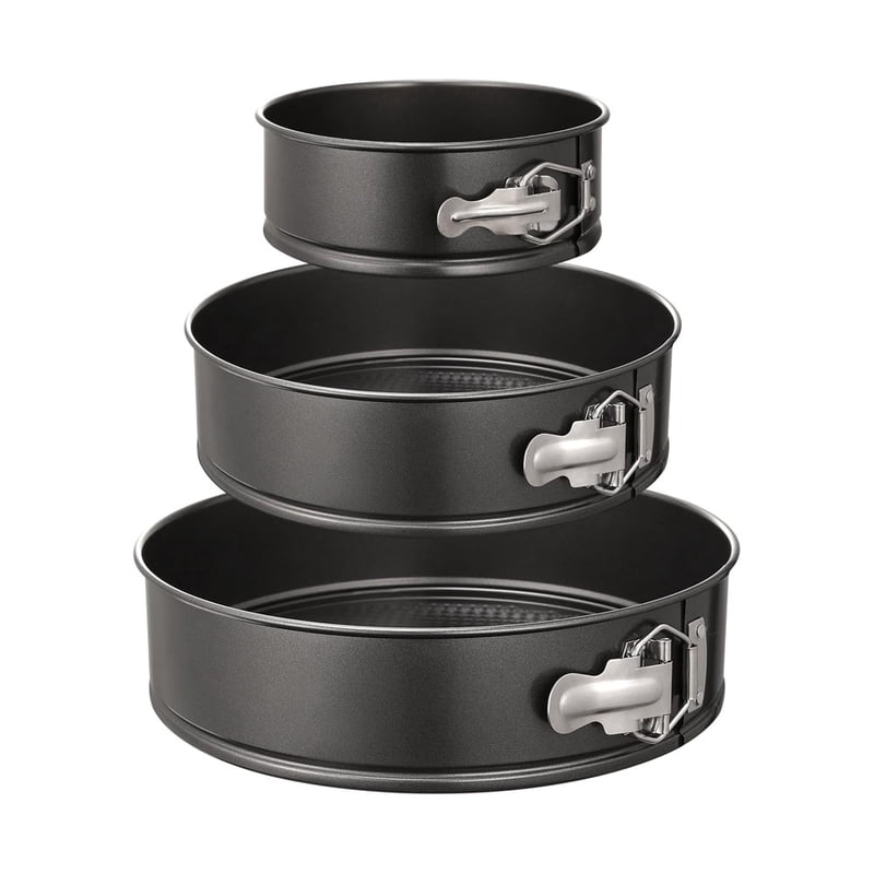 Round Springform Cake Pan Set - 7, 8, 9 Inch Nonstick