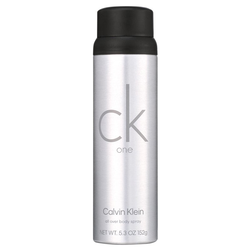 CK One Body Spray - Unisex Citrus Woody Scent, 5.2 oz