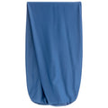 Silky Body Pillow Cover - Anti-Wrinkle, Breathable, 85% Spandex / 15% Nylon - Peacock Blue - Pillowcase Only