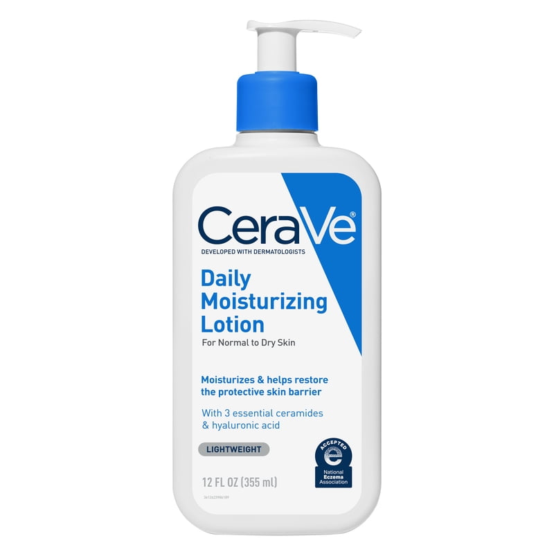 Daily Moisturizing Face and Body Lotion with Hyaluronic Acid - 12 fl oz