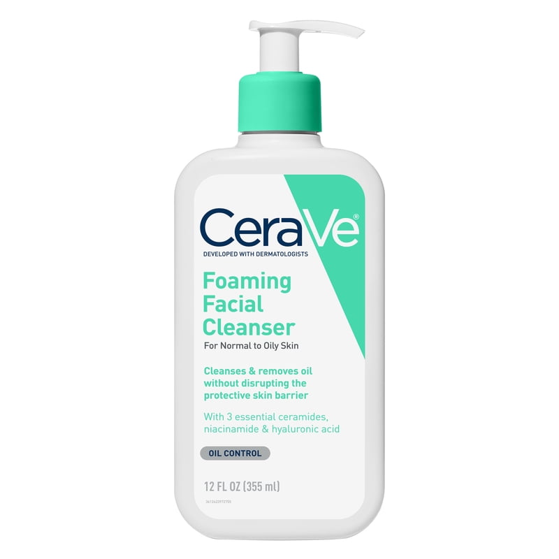 Foaming Facial Cleanser for Normal to Oily Skin - 12 fl oz