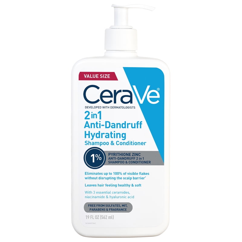 Hydrating Anti-Dandruff 2-in-1 Shampoo and Conditioner, 19 fl oz