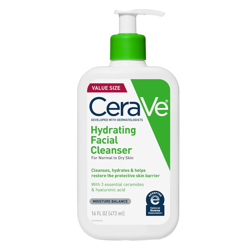 Hydrating Facial Cleanser for Normal to Dry Skin - 16 fl oz