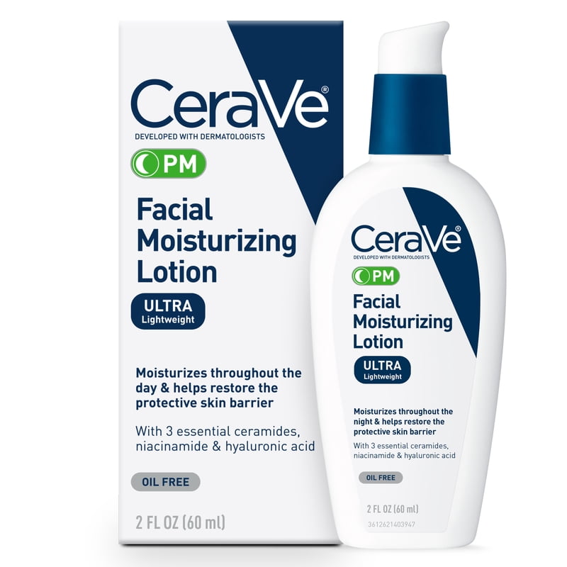 Ultra-Lightweight Night Cream with Ceramides & Niacinamide - 2 fl oz
