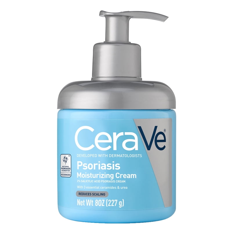 Psoriasis Moisturizing Body Cream with Salicylic Acid & Urea, 8 oz