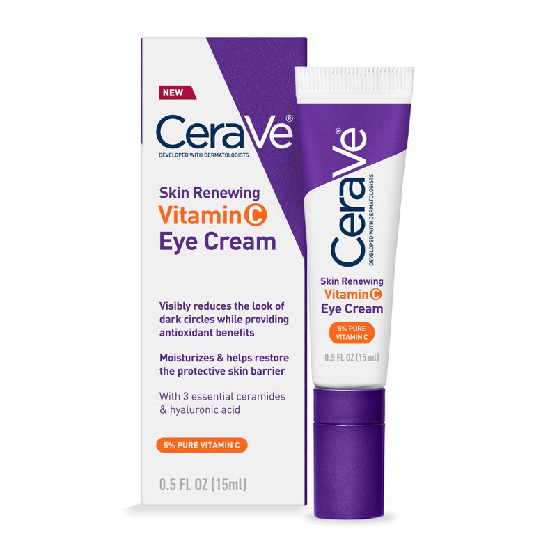 Vitamin C Eye Cream for Dark Circles & Puffiness - 0.5 fl oz