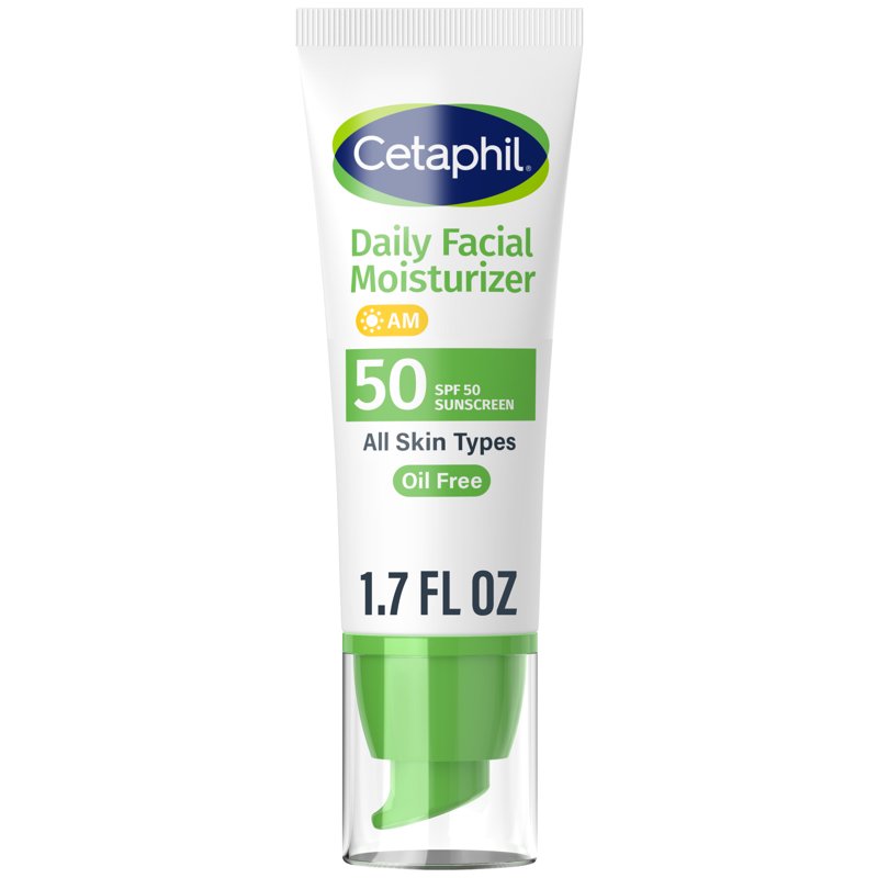 Daily Facial Moisturizer with SPF 50 - Lightweight & Hydrating Formula